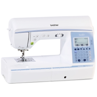 With a thread cutter, the quick set bobbin, and advanced needle threader this Brother 1350 is a winner