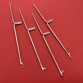Needles for the ribber on selected Brother knitters