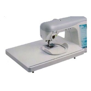 Brother Wide Extension Table with Free-Motion Grip – Stability for Quilting & Embroidery