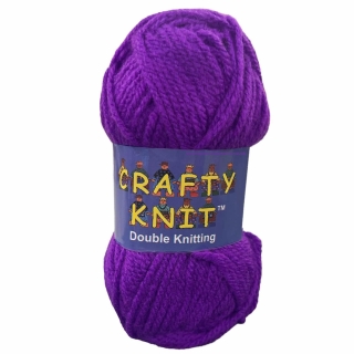 25g purple wool