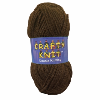 25g brown wool