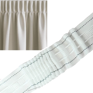 Standard Pencil Pleat Curtain Tape 1" (25mm)