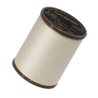 Brother Country Embroidery Thread 300m Col.000 White