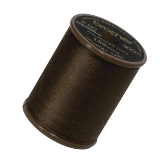 Brother Country Embroidery Thread 300m Col.717 Dark Brown