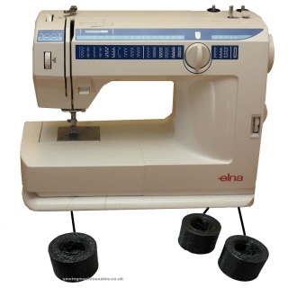 Pack of 3 Base Feet for Elna 2007 Sewing Machine