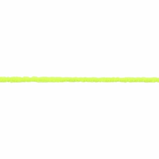 florescent yellow fuzzy elastic