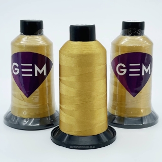 Straw 3000m Polyester GEM Embroidery Machine Thread
