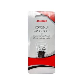 genuine Janome zipper foot for oscillating hook models