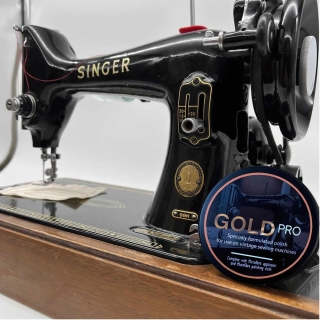 Gold Pro Polish for Vintage Singer Sewing Machines
