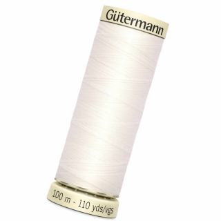 Gutermann Sew All Thread - 111 Snow White