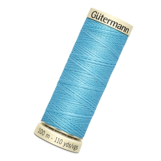 Gutermann Sew All Thread - 196 Crystal Blue