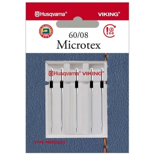 Husqvarna Microtex Needles Size 60/08