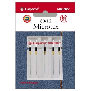 Husqvarna Microtex Needles Size 80/12