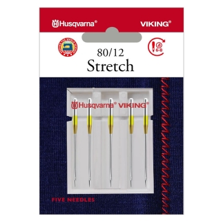 Husqvarna Stretch Needles Size 80/12