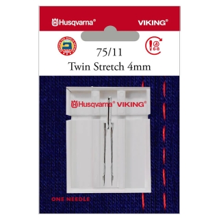 Husqvarna Twin Denim Needle Size 100/16 4.0mm