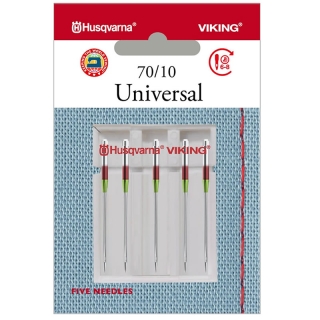 Husqvarna Universal Needles Size 70/10 5 pack