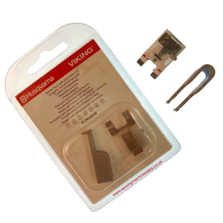 Genuine Husqvarna Button Foot with placement tool