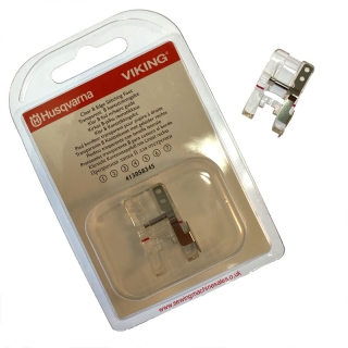 Genuine Husqvarna Clear B Edge Stitching Foot