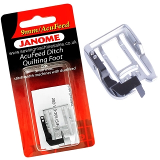 Acufeed Ditch Quilting clip on foot