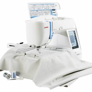 Atelier 9 in embroidery mode