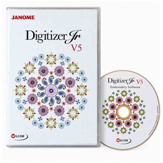 Digitizer JR V5 designs can be sent directly from your PC straight into the machine via USB or port connection