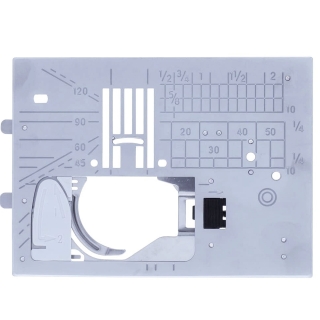 Janome zig zag needle plate