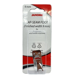 Lap-Seam Presser Foot for Janome (9mm)