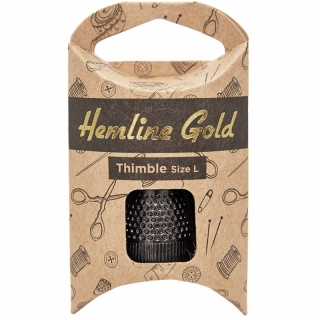 Large black thimble
