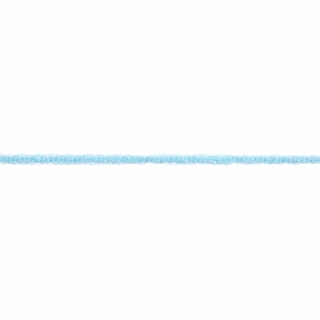 light blue fuzzy elastic