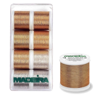 Madeira Heavy Metal Metallic Thread Box 8 x 200m spools