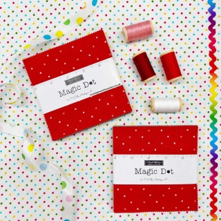 Magic Dot Charm Pack by Lella Boutique Moda Fabrics