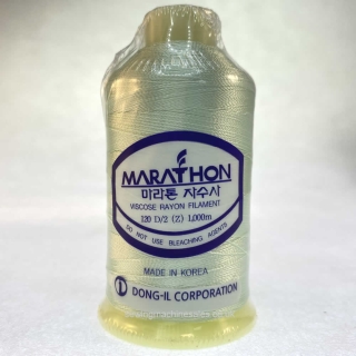 Marathon Machine Embroidery Thread Tinkerbell Green 1109 1000m Rayon Thread