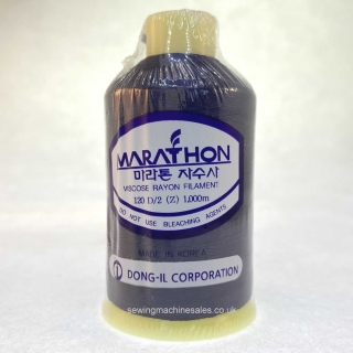 Marathon Machine Embroidery Thread Midnight Blue 1204 1000m Rayon Thread