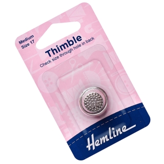 Medium Metal Sewing Thimble 17mm