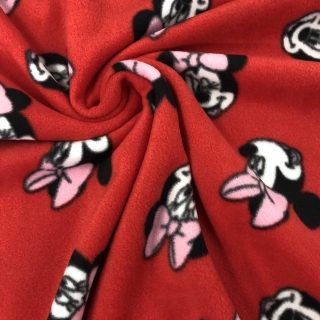 Minnie Mouse Fleece Fabric