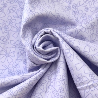 Twisted flannel fabric