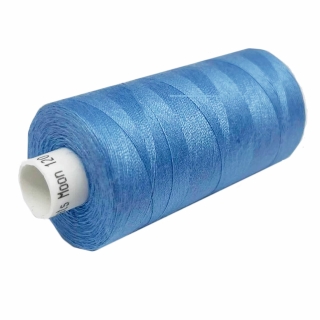 Moon Polyester Overlocking Thread 1000yds Blue