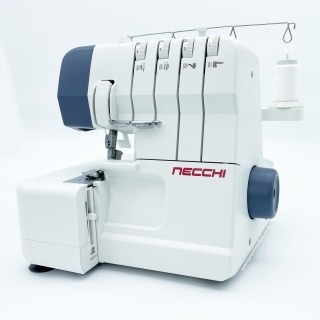 Necchi NL11C is ready to use 2, 3 or 4 threads
