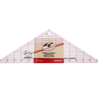 QUILTING RULER HALF DIAMOND 14.5 X 4.5 INCH