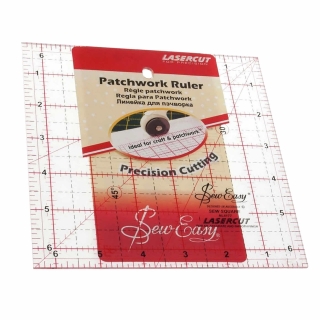 patchwork ruler 6.5 x 6.5 in
