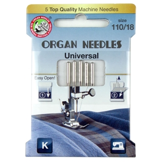 Organ Universal Needles 110/18