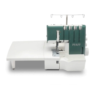 The Admire 3000 includes an wide extension table and fabric off-cuts catcher tray