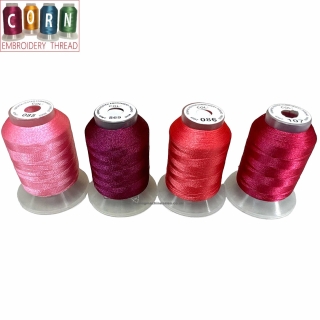 Pack of 4 embroidery threads from CORN