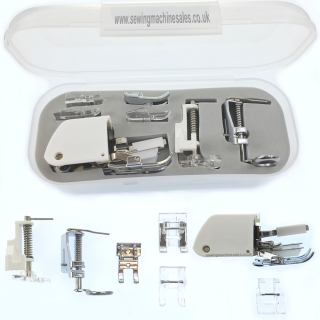 7 x presser foot set - Decorative