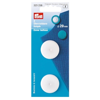 29mm plastic cover buttons