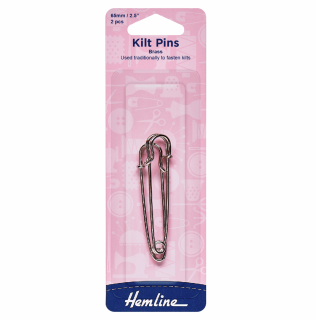 Silver kilt pins