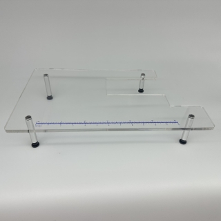 Silver Perspex Quilting Table