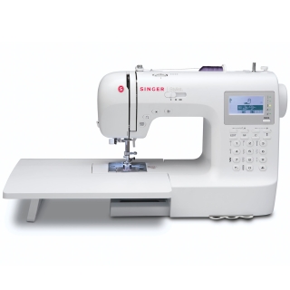 Singer Stylist 9100 with extension table attached