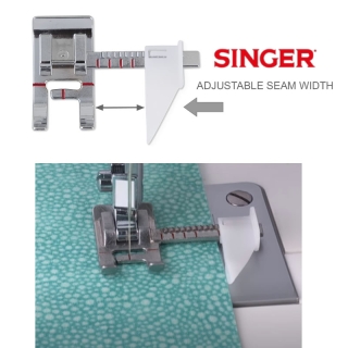 Adjustable sew easy foot