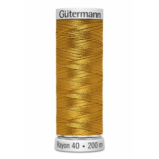 Gutermann Sulky Rayon Thread 200m (1025) Mustard Gold